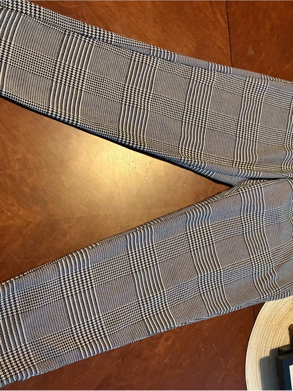 Forever 21 Black and White Houndstooth Pants